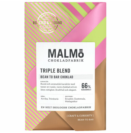 Triple blend 66 % - Malmö Chokladfabrik