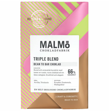 Triple blend 66 % - Malm Chokladfabrik