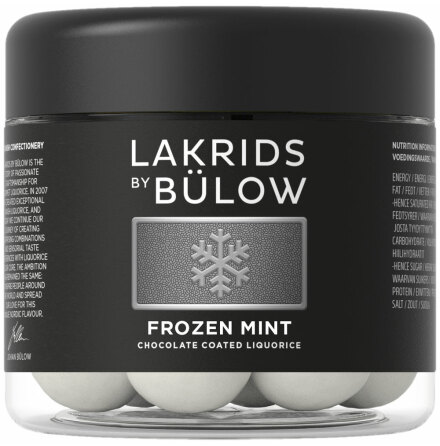 Frozen Crispy Mint 2023 - Sötlakrits med mjuk mjölkchoklad och mint – Lakrids by Bülow