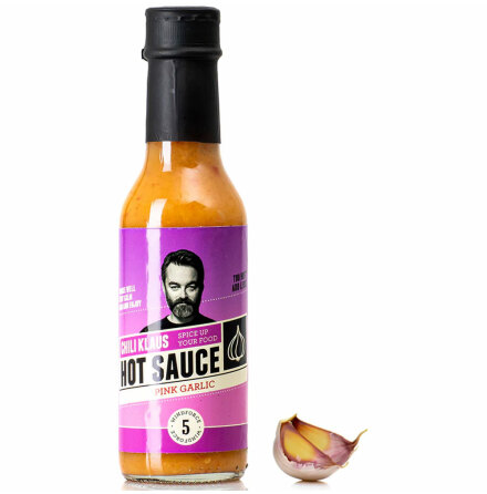 Hot Sauce – Pink Garlic – windforce 5 – Chili Klaus