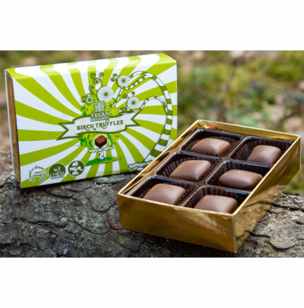 Birch truffles chokladtryfflar björksav – Vegan Delights
