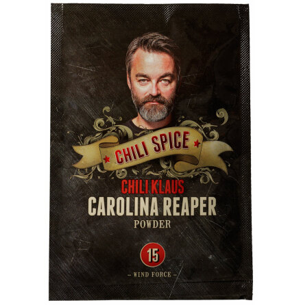  Carolina Reaper chilikrydda vindstyrka 15  Chili Klaus