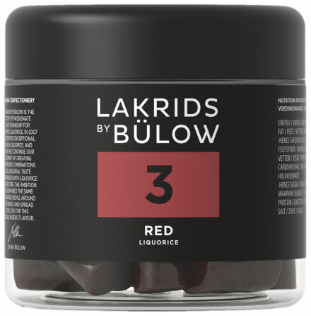  3 – röd lakrits – Lakrids by Bülow