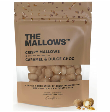 Crispy mallows  marschmallows med karamell & choklad  The Mallows