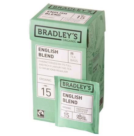 Svart te English blend  Bradleys