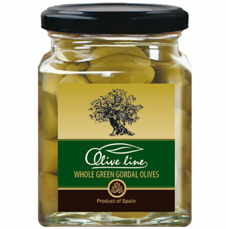 Gordal grna oliver hela  Olive line