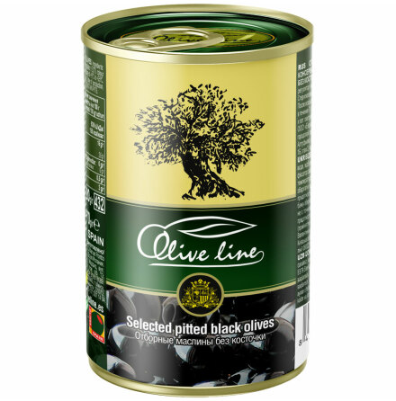 Svarta oliver urkrnade  Olive line