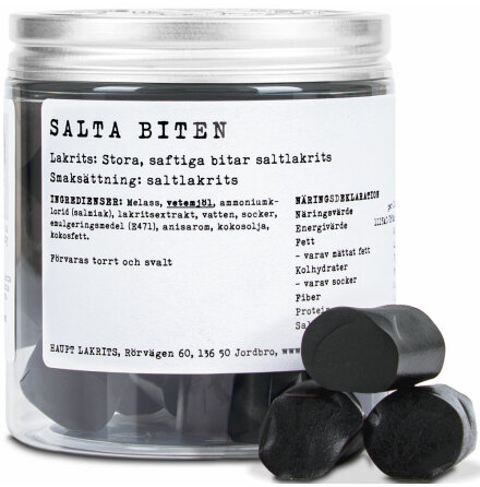 Salta biten 150 gram - Haupt Lakrits