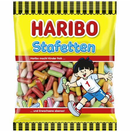 Stafetten lakritsdrager - Haribo