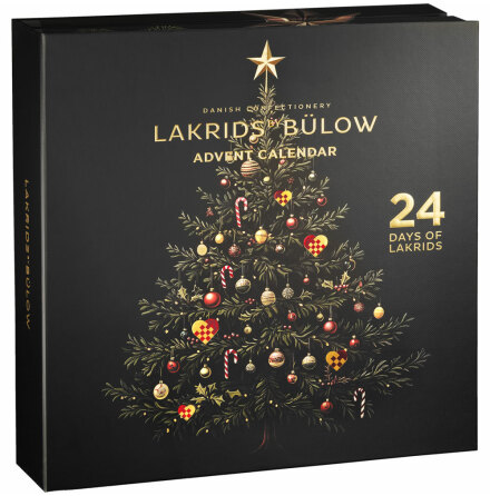 Glutenfri lakritskalender / adventskalender 2025  Lakrids by Blow