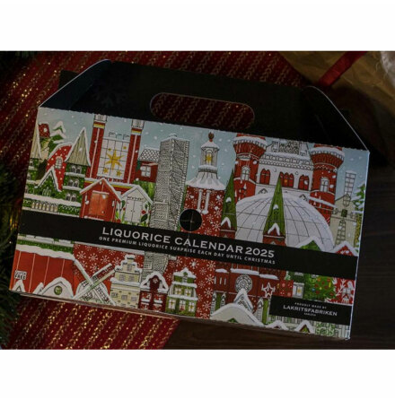 Glutenfri lakritskalender 2025 / Adventskalender - Lakritsfabriken i Ramlsa