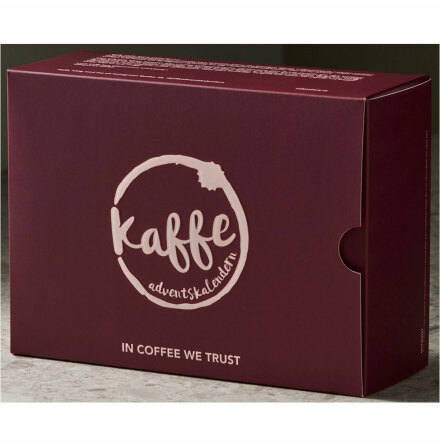 Kaffekalender / Kaffeadventskalender - bryggmalet kaffe - 2025 - Nabo