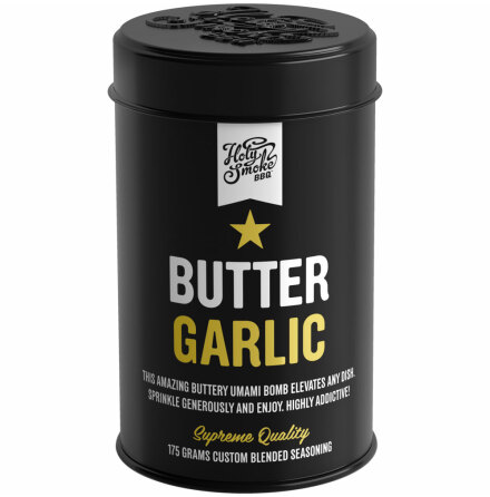 Butter Garlic - vitlksladdad umamibomb - Holy Smoke BBQ