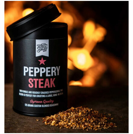 Hotn Peppery Steak Seasoning  Holy Smoke BBQ