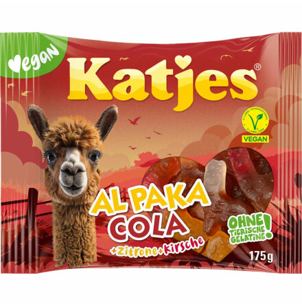 Al Paka Cola, citron & körsbär - Katjes