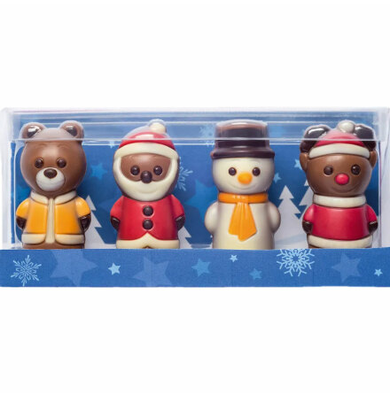 Presentask - Julfigurer mini - Confiserie Weibler