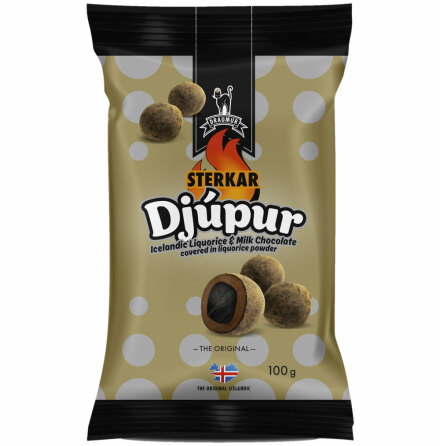 Sterker Djpur - lakrits med choklad och salmiakpulver - Freyja