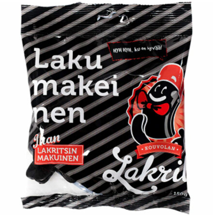 Mjuk lakritskonfektyr/marmeladgodis - Kouvolan Lakritsi 