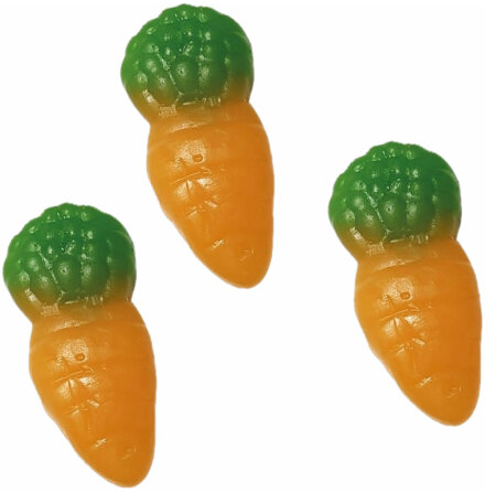 Gelegummimor�tter  / Fruktgummimor�tter