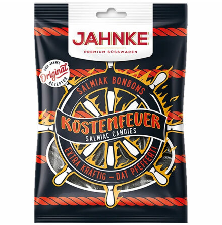 H�rda peppriga lakritskarameller - Jahnke