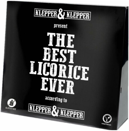 Presentl�da i pl�t med glutenfri lakrits � S�tt, Salt och Honung - Klepper & Klepper