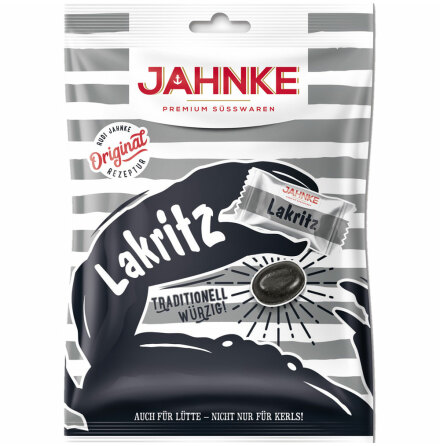 Glutenfria h�rda saltlakritskarameller - Jahnke