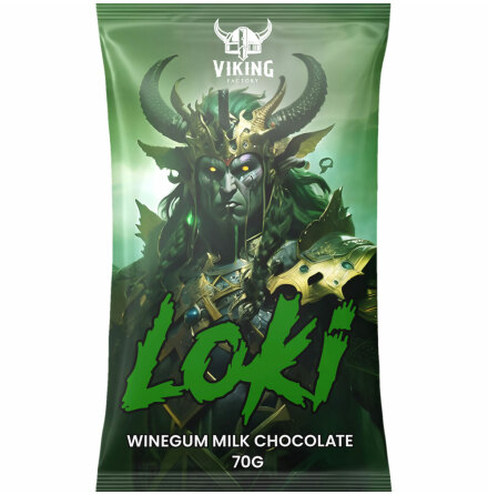 Loki - vingummi & mj�lkchoklad - Viking Factory
