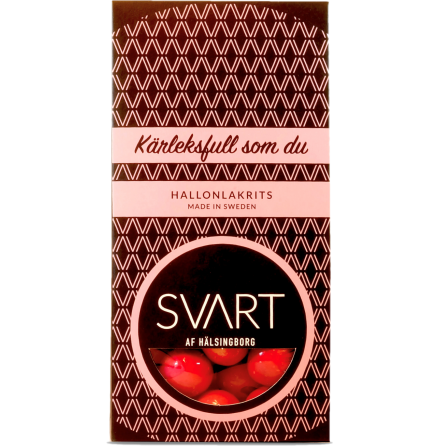 K�rleksfull som du � Hallonlakrits � Svart af H�lsingborg