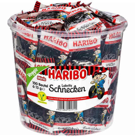 Rotella mini lakritssniglar - Haribo