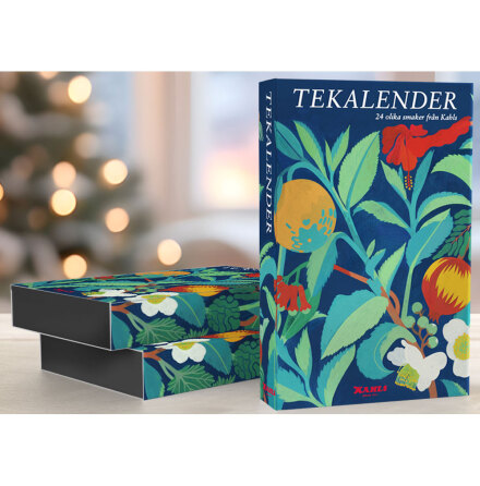 Teadventskalender / tekalender 2026 - hyllning till fikastund och tedrickandets magi �ver hela v�rlden - Kahls