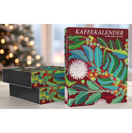 Kaffeadventskalender / kaffekalender 2026 - 24 olika smaker fr�n � Kahls