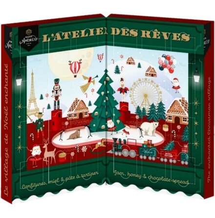 Marmeladkalender, adventskalender  - Andr�sy Confitures