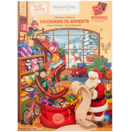 Adventskalender / chokladkalender tomteverkstad - Sim�n Coll