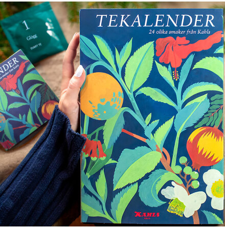Teadventskalender / tekalender 2026 - 24 olika smaker fr�n Kahls