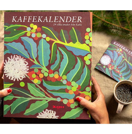 Kaffeadventskalender / kaffekalender 2026 - 24 olika smaker fr�n � Kahls