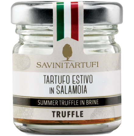 Svart Hel Tryffel i saltlake - Savini Tartufi
