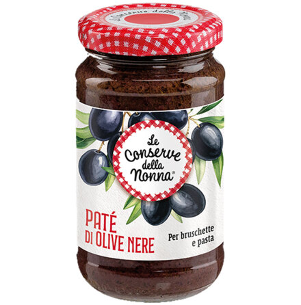 Tapenade p� svarta oliver - Della Nonna