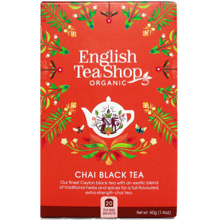 Svart te Chaikryddor - English tea shop