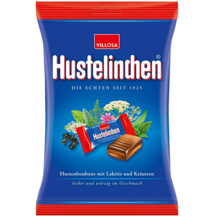 Hustelinchen lakritskaramell & �rtextrakt - Villosa