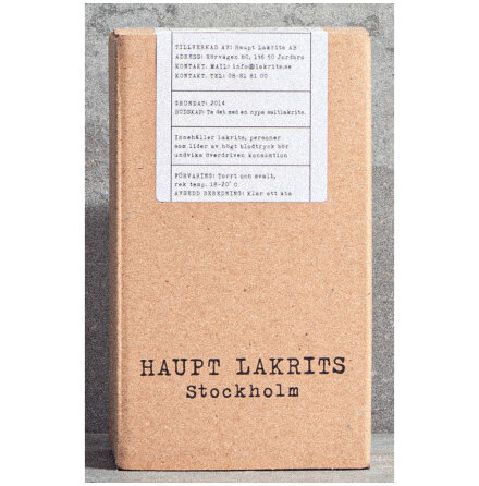 Presentl�da 1-pack - Haupt Lakrits