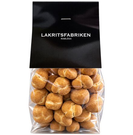 Kanderade popcorn med vit choklad och lakritspulver - Lakritsfabriken Raml�sa